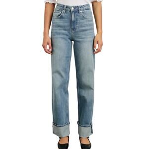 Rails Light Blue Wide-Leg Jeans